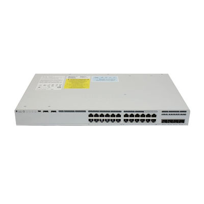 Conmutador LAN Gigabit C9200L-24P-4X-E ​​C9200L 24 puertos PoE+ 4 X 10G
