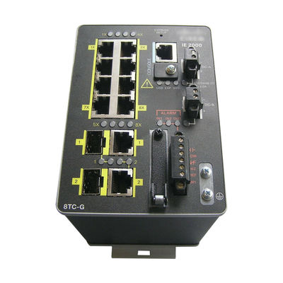 IE-2000-8TC-G-B Enterprise Managed Switch SFP RJ45 Módulo de red de conmutador industrial